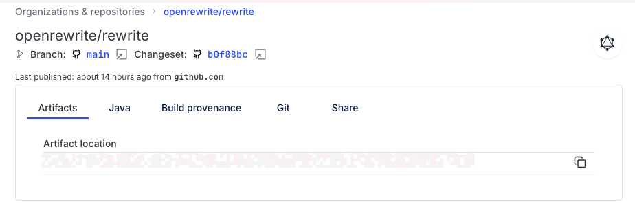 Repository insights page showing language composition pie chart and file count table